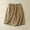 Khaki, variant on uublik Women Shorts Super Soft Loose Plus Size Shorts Casual White