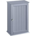 thumbnail image 1 of Yaheetech 3 Tier Wall Mounted Storage Cabinet w/Single Door Kitchen/Living Room,Gray, 1 of 8