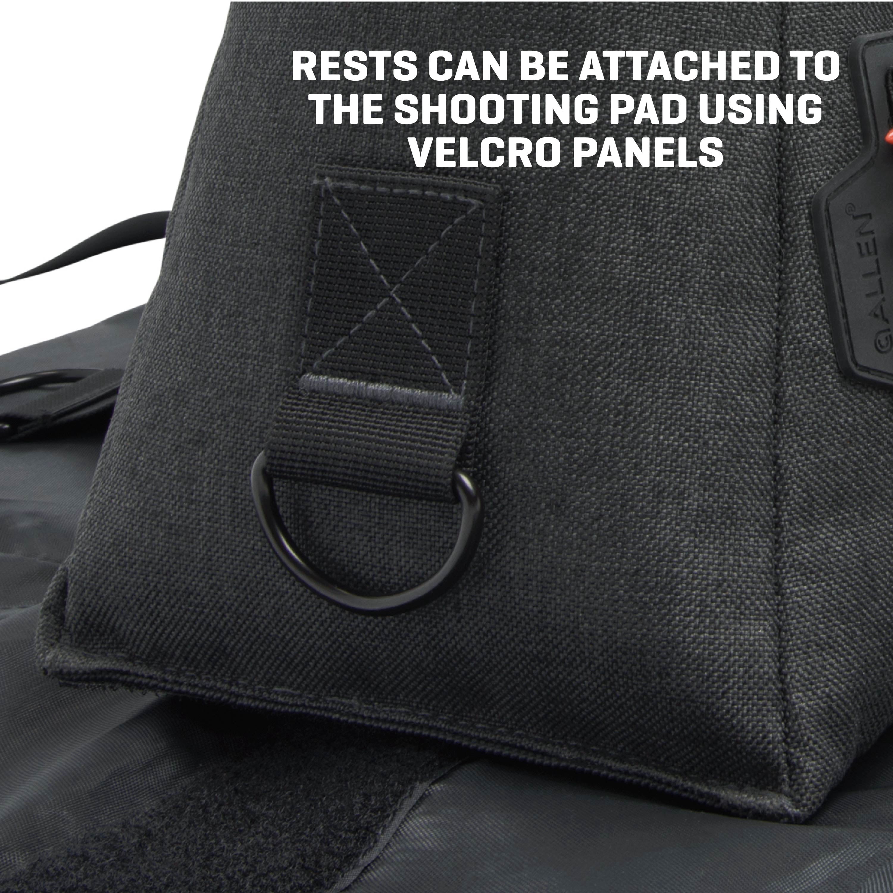 Allen Company Eliminator Range Bag & Portable Shooting Rest System, Charcoal