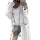 thumbnail image 1 of Minnieouse Suéter de punto de manga larga para mujer, mezcla de algodón de invierno, cárdigan abierto frontal transpirable, abrigo para banquete, Abrigos y chamarras Blanco L Minnieouse AP013007-01, 1 of 6