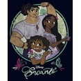 thumbnail image 2 of Women's Encanto Mirable, Isabela & Luisa Magical Sisters  Graphic Tee Navy Blue X Large, 2 of 4