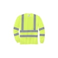 thumbnail image 3 of CornerStone ANSI 107 Class 3 Long Sleeve Snag-Resistant Reflective T-Shirt | Safety Clothing for Men & Women, High Visibility Work Tee, 3 of 4