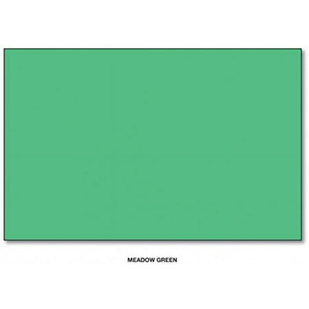 Mohawk BriteHue Bright Color Paper | Meadow Green | 24lb Bond / 60lb Text Paper | 11" x 17" (Ledger Size) | 100 Sheets Per Pack