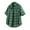 Green, variant on Taqqpue Short Sleeve Shirts for Men Casual Button Down Shirt Regular Fit Plaid Collared Fashion Camp Beach Summer Tops with Pocket