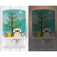 thumbnail image 2 of Caroline's Treasures BB4231CNL Merry Christmas Tree Pekingese Cream Ceramic Night Light, 6x4x3", multicolor, 2 of 2