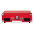 thumbnail image 3 of Crosley Cruiser Deluxe Tourne-Disque Bluetooth Portable 3 Vitesses, Rouge, 3 of 6