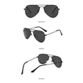 thumbnail image 3 of Gafas de sol polarizadas estilo aviador para niños, adolescentes y jóvenes, talla S, 3 of 5