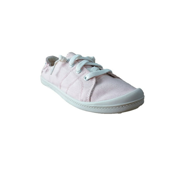 time and tru white canvas shoes