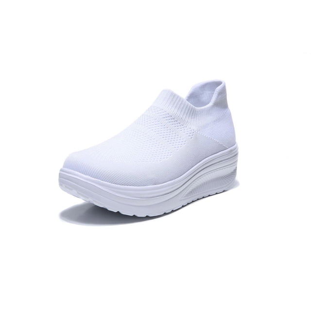 Zapatos de mujer Deportes Flying Woven Malla transpirable Hollow Out Moda Casual Running Shoes Wmkox8yii shalkjhdk2855