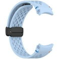thumbnail image 4 of 22MM FE correa de silicona reloj deportivo con cierre desplegable transpirable agujero de diseño, 4 of 5