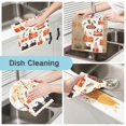 thumbnail image 2 of Yayeee 6 Pack Kitchen Dish Cloths Set for Washing Soft Drying Absorbent Microfiber Towels, Christmas Box Train, 2 of 9
