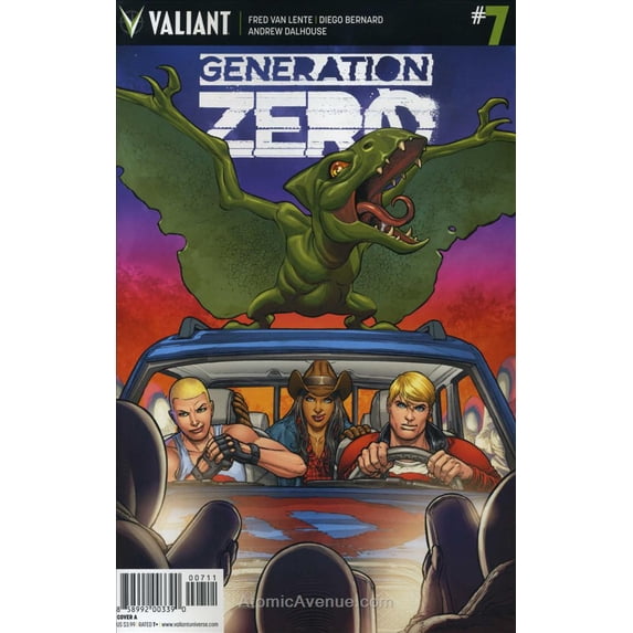 Generation Zero (Valiant) #7A VF ; Valiant Comic Book