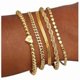 thumbnail image 1 of Chenchen Gold Bracelets for Women Waterproof Stackable Heart Initial Charm Bracelets Set A-Z Letter 14K Gold Plated Adjustable Chain Link Stack Jewelry Gifts for Women Mother's Day, 1 of 1