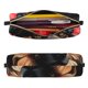 thumbnail image 2 of Balery Colorful Flower German Shepherd Estuche de Lápices de Cuero Impreso, Estuche para Suministros de Arte, Estuche de Lápices con Cremallera, Estuche de Almacenamiento de Papelería, 2 of 7