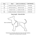 thumbnail image 2 of No Pull Dog Harness, Adjustable Reflective Front Clip Pet Vest with Easy Control Handle Red XL, 2 of 8