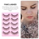 thumbnail image 4 of 10 pares de pestañas postizas densas, pestañas postizas de maquillaje con diamantes, 4 of 7