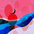 thumbnail image 3 of Bolokofsky, Ronald 12x12 Black Modern Framed Museum Art Print Titled - Mid Century Abstract 582, 3 of 5
