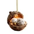thumbnail image 2 of BotaniNest Animals Animal Hut – Warm Animal Decorative 2D Acrylic Animal Figurines Suitable For Home And Parties, 2 of 4