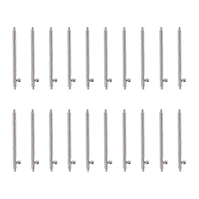 20 Pcs Quick Release Spring Bars Steel Watch (18mm, 20mm, 22mm, 23mm)