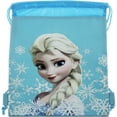 thumbnail image 2 of Disney Frozen Elsa Blue Drawstring Bag For Multi Purposes Use, 2 of 3