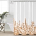 thumbnail image 6 of Shower Curtains Lavender Floral Bath Curtain Plants Flowers Waterproof Bathroom Shower Curtain Set with Hooks Decoration 72 x 84 Inches, 6 of 7