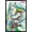Black Framed Version, variant on Hatsune Miku - Color Splash Wall Poster, 14.725" x 22.375"