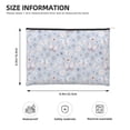 thumbnail image 4 of Vsdgher Blue Butterfly DuPont paper portable toiletry bag for Women&Men Camping Outdoor Tent Home Office,Hanging Hook, Water-resistant Makeup Cosmetic Bag, 4 of 8