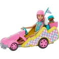 thumbnail image 4 of Barbie-Poupée Stacie Karting, avec kart, chien et accessoires, 4 of 6