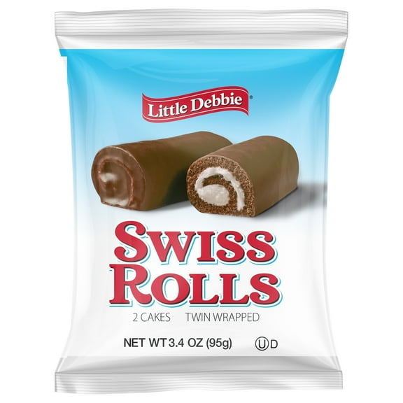 Little Debbie Swiss Rolls, 3.4 oz