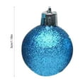 thumbnail image 3 of Nmdmisc 24 Pcs Mini Shatterproof Christmas Balls Tree Ornaments,Glittering Christmas Tree Hanging Pendants,Colorful Ball Decoration Pendant for Christmas Tree Decor (Sky Blue,1.18"/3cm), 3 of 6
