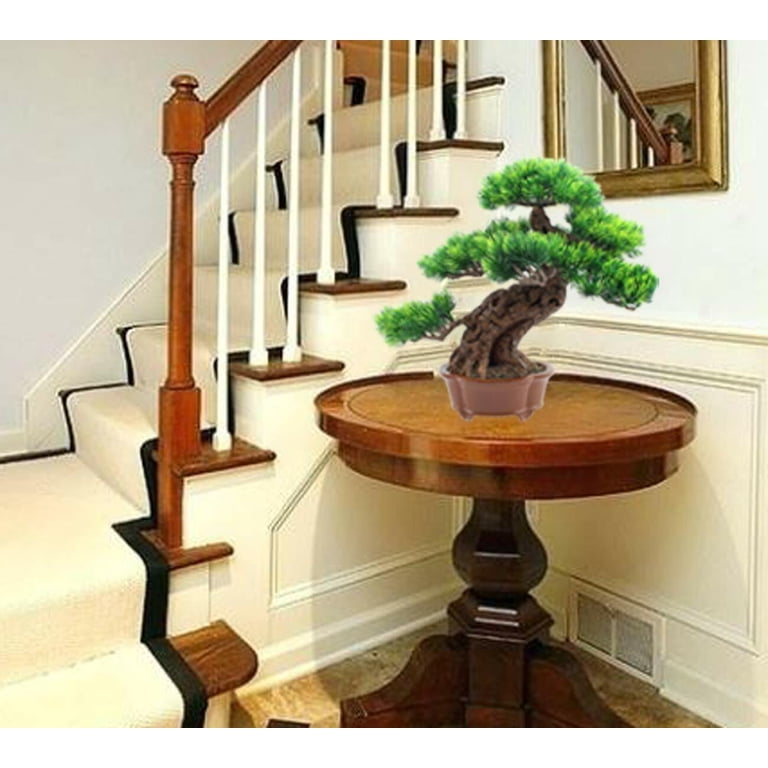 LS02548 Japanese Bonsai Pine Tree Artificial Faux Potted Plants