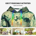 thumbnail image 4 of Honeii Eyes Watching In The Dark Pattern Womens Oversized Hoodies Long Sleeve Sweatshirts Pullover Fall Outfits with Pocket-Medium, 4 of 7