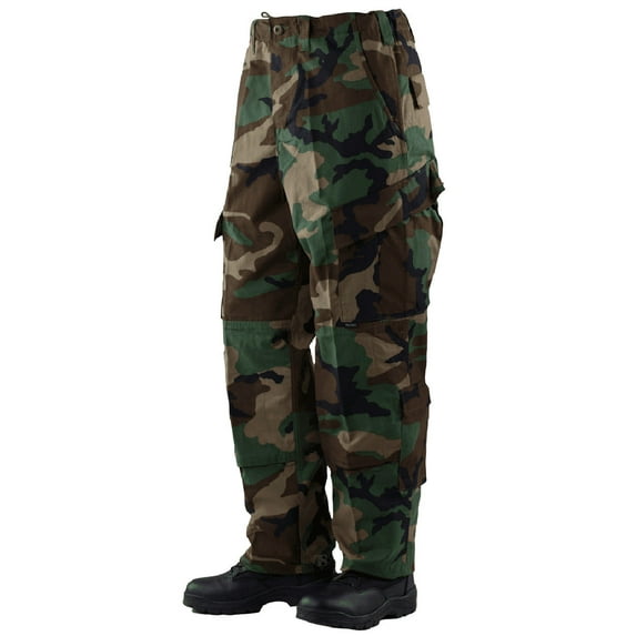 Tru Spec Tactical BDU Response Pants Woodland Large Short