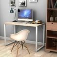 thumbnail image 4 of Costway Bureau d'Ordinateur en Bois Résistant Table de Travail pour PC Portable Bureau d'Étude, 4 of 8