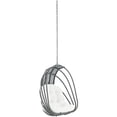 thumbnail image 2 of Modway Whisk Outdoor Patio Swing Chair Without Stand in White, 2 of 3