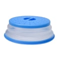 thumbnail image 4 of Amarillo / Azul / En 1 Plástico Plegable Cubierta De Microondas Plegable Antideslizante Tazón Tapa Macarena  Cubierta de microondas plegable, 4 of 4