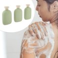 thumbnail image 4 of Unique Bargains 3 Pcs Travel Container Set Refillable Flip Cap Travel Bottles Set 260ml Green, 4 of 5