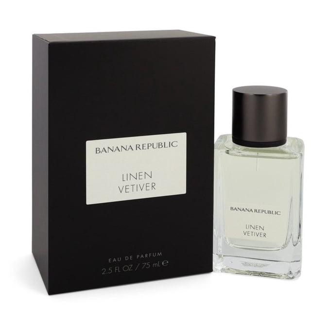 Vetiver de lino de Banana Republic por Banana Republic Eau de Parfum Spray (Unisex) 2.5 oz Banana Republic Banana Republic