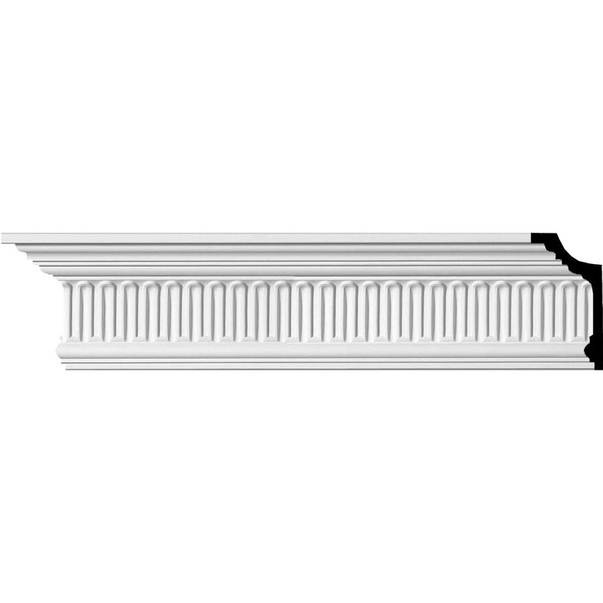 4 1/2'H x 3'P x 5 3/8'F x 94 1/2'L, (3/4' Repeat), Viceroy Crown Moulding