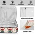 thumbnail image 4 of Iauyy Casserole Carrier for Hot Food Insulated Casserole Travel Carry Bag with Lid Food Warmer Bag for Party/Picnic,Two Palm Trees, 4 of 7