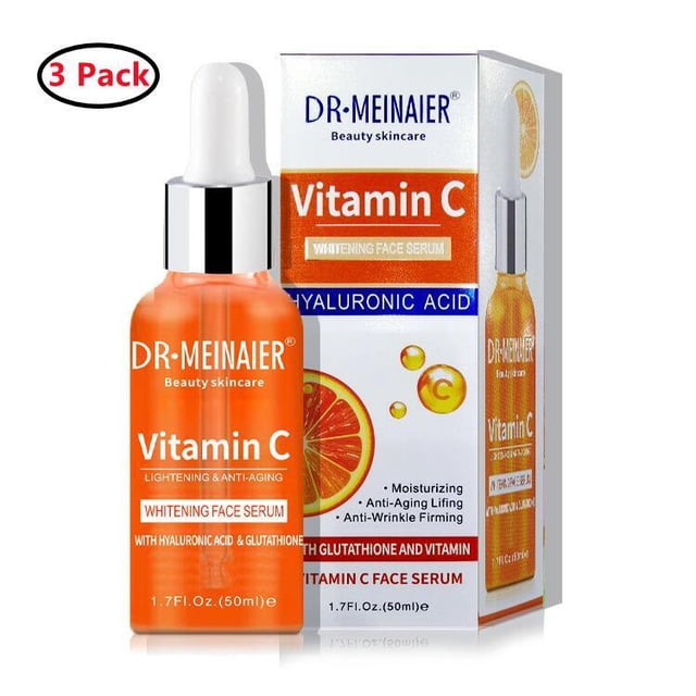 3 Pack Vitamin C Serum for Face, Hydrating Serum for Skin Care, Vitamin C Facial Serum with