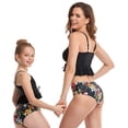 thumbnail image 4 of Mom and Daughter Swimsuit Two Piece Bikini Set High Waist Bathing Suit, 4 of 4
