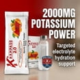 thumbnail image 4 of Krampade High Potassium Electrolytes Powder Orange, 4180mg Electrolytes, 2000mg Potassium, Cramp Relief & Prevention, Cellular Hydration, Better Endurance & Recovery, 20 Single Hydration Packets, 4 of 8