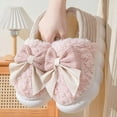 thumbnail image 3 of Women's Lovely Bowknot Comfortable Cotton Slippers for Indoor Home House Walking, 3 of 12