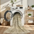 thumbnail image 6 of UERMEI 8'x10' Large Area Rugs for Living Room, Washable Non-slip Soft Indoor Modern Abstract Rug for Bedroom Dining Room Office Home Decor Carpet, Golden, 6 of 11