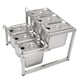 thumbnail image 4 of Soporte inclinado para encimera, soporte organizador de mermelada, soporte desmontable para salsa de acero inoxidable, soporte organizador de mermelada, calidad inigualable, 4 of 8