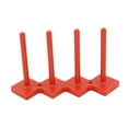 thumbnail image 3 of Rongfmy Support de Bobine Organisateur de Bobine 4 Rangements Support de Bobine Compact pour Surjeteuse Rouge, 3 of 9