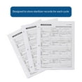 thumbnail image 2 of McKesson Daily Sterilization Record Envelope for Each Cycle Laboratory Sterilization Process - White, 8 1/2 in x 11 in, 100 Count, 10 Packs, 1000 Total, 2 of 4