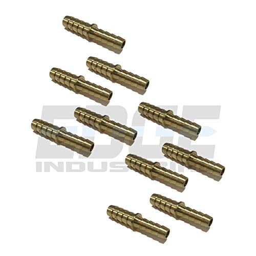 3/8 X 5/16 Hose ID Brass Barb Reducer SPLICER Fitting Qty 10
