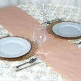 thumbnail image 3 of BalsaCircle 5 Pieces Peach 12" x 108" Polyester Table Top Runners Wedding Party Linens, 3 of 5